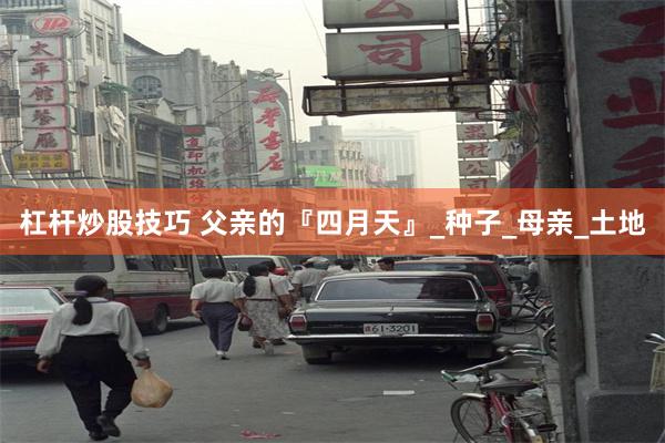 杠杆炒股技巧 父亲的『四月天』_种子_母亲_土地