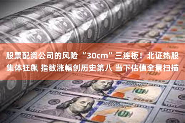股票配资公司的风险 “30cm”三连板！北证热股集体狂飙 指数涨幅创历史第八 当下估值全景扫描