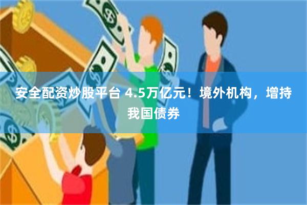 安全配资炒股平台 4.5万亿元！境外机构，增持我国债券