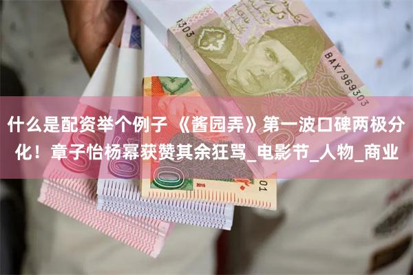 什么是配资举个例子 《酱园弄》第一波口碑两极分化！章子怡杨幂获赞其余狂骂_电影节_人物_商业