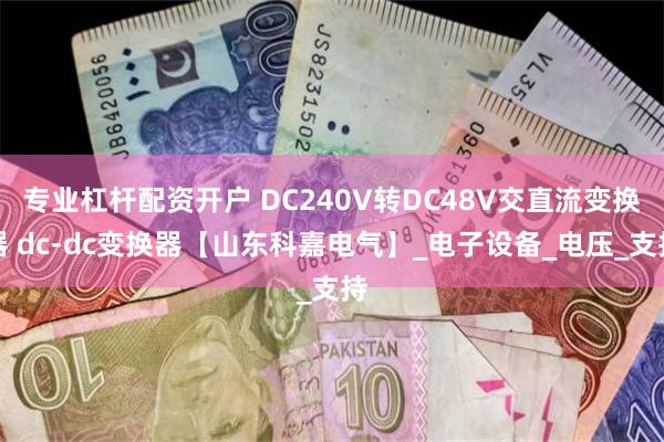 专业杠杆配资开户 DC240V转DC48V交直流变换器 dc-dc变换器【山东科嘉电气】_电子设备_电压_支持
